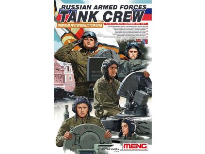 Russian Armed Forces Tank Crew 1/35  Meng