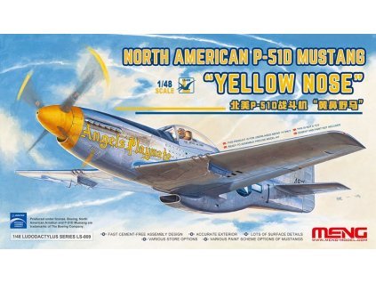 P-51D Mustang Yellow Nose 1/48 Meng LS-009