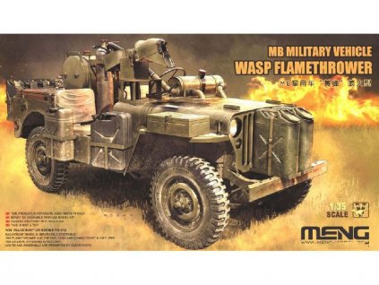 WASP Flamethrower Jeep 1/35