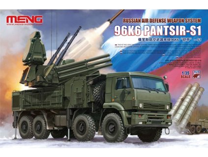 96K6 Pantsir-S1 Russian Air Defense Weapon System 1/35 Meng