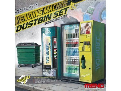 Vending Machine & Dumpster Set 1/35