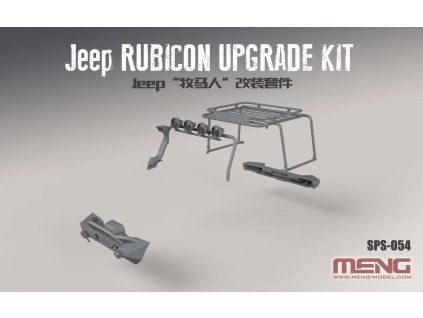 Jeep Rubicon Upgrade Kit (Resin) 1/24  Meng