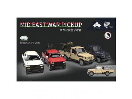 mid east war pickup zpu 2 2 cars 1 72 TK7005 05