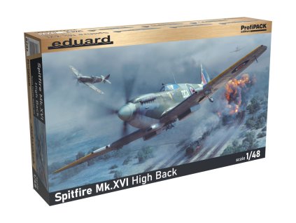 supermarine spitfire mk xvi high back profipack 1 48 8286 eduard 0173
