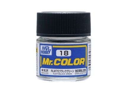 mr color 10 ml rlm70 black green