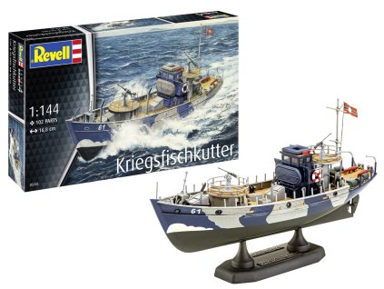 kfk kriegsfischkutter 1 144 revell 05242 06