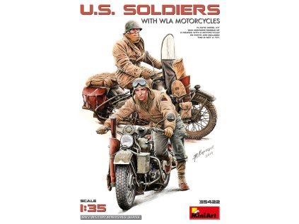 35422 u s soldiers with wla motorcycles miniart 07