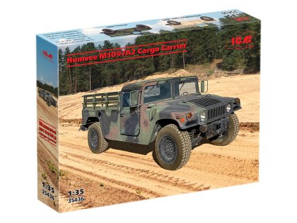 humvee m1097a2 cargo carrier 1 35 ICM 35436 09