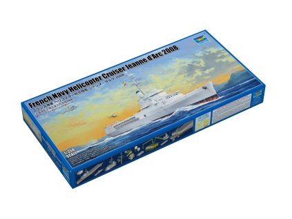 french navy helicopter cruiser jeanne d arc 2008 1 350 05635 trumpeter 021