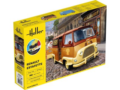 renault estafette starterkit 1 24 56743 heller 06
