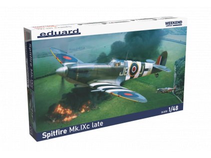 supermarine spitfire mk ixc late 1 48 84199 eduard 012