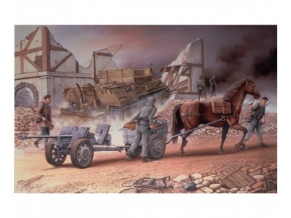 Horse-Drawn 2,8cm sPzB41 AT Gun&JFB 1/35
