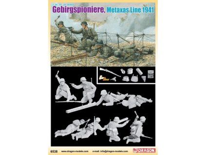 Gebirgspioniere Metaxas Line 1941 1/35
