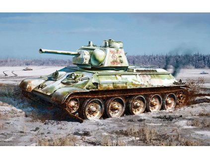 T-34/76 Mod.1943 with Commander Cupola No.112 1/35