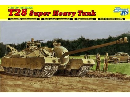 T28 Super Heavy Tank 1/35 Dragon