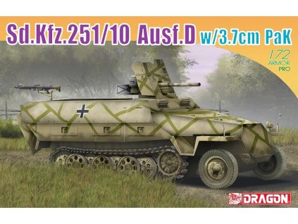 Sd.Kfz.251/10 Ausf.D with 3.7cm PaK 1/72