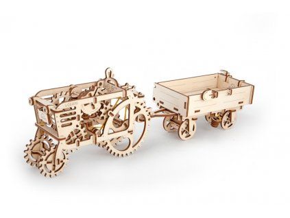 Ugears Traktoranhänger-Holzbausatz