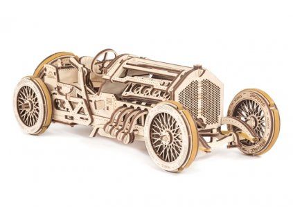 Ugears U-9 Grand Prix Car wooden construction kit