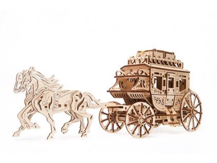 Ugears Stagecoach wooden construction kit