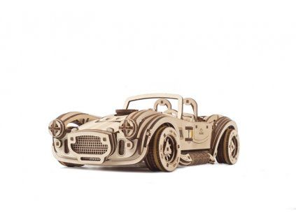 Ugears Drift Cobra Rennwagen-Holzbausatz
