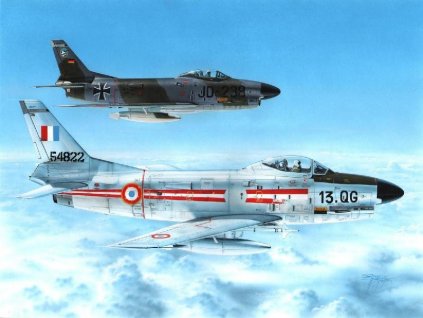 North American F-86K Sabre Armés de l`Air & Bundesluftwaffe 1/48