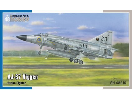 AJ-37 Viggen Strike Fighter 1/48