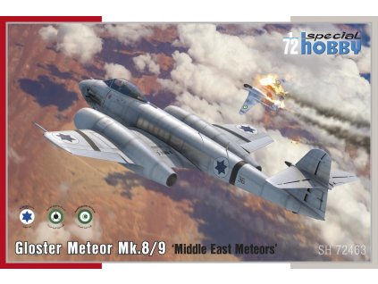 Gloster Meteor Mk.8/9 Middle East Meteors 1/72