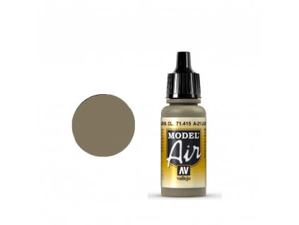 Farba Vallejo Model Air - A-21 Light Greyish Brown 17ml
