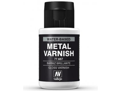 Farba Vallejo Metal Varnish Gloss - ochranný lak 77.657 32ml