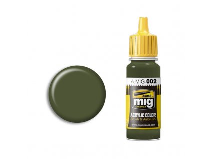Ammo Acrylfarbe - RAL 6003 Olivgruen OPT.2 17ml