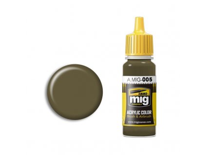 Ammo Acrylfarbe - RAL 7008 Graugruen 17ml