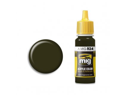 Ammo Acrylic Color - Olive Drab Shadow 17ml