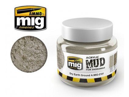 Texturová barva AMMO - Dry Earth Ground 250ml