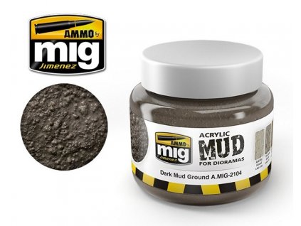 Textúrová farba MIG Dark Mud Ground  250ml