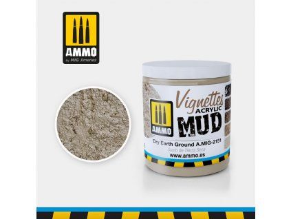 Textúrová farba AMMO - Dry Earth Ground 100ml