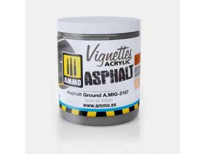 AMMO Strukturfarbe – Asphaltboden 100 ml