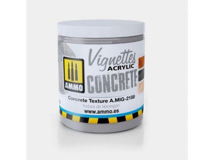 Textúrová farba AMMO - Concrete texture 100ml