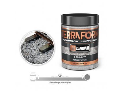 TERRAFORM Strukturmaterial – Schotter 100 ml