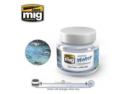 AMMO Acrylic Water Gel - Clear Water 250ml