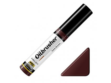 Patinovacia farba MIG Oilbrusher - Dark Brown 10ml