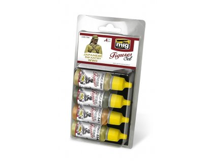Ammo Figures Acrylic Paint Set - Japanese Infantry WWII