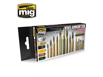 Farby sada MIG Ammunition Colors