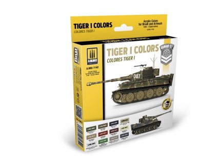 Farby sada MIG TIGER I Colors Set