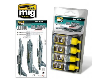 Farby Sada MIG US NAVY Set 1: From 80´s To Present