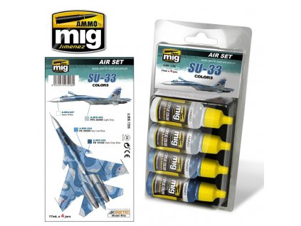 Farby sada MIG Su-33 colors  AMIG7208