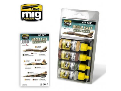 Ammo Acrylfarben-Set – Luftstreitkräfte des Nahen Ostens (4 x 17 ml)