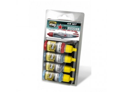 Ammo Acrylic Colors Paint Set -  VVS Russian WW2 Late Aircraft 4x17ml