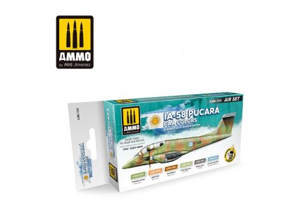 Farby sada MIG IA-58 Pucará FAA Colors