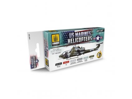 Sada farieb US helicopters SET