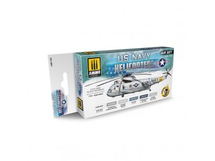 Ammo Acrylfarben-Set – Hubschrauber der US Navy (6 x 17 ml)